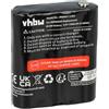 vhbw batteria compatibile con Motorola Talkabout T5320, T5400, T5410, T5420, T5500, T5512, T5522, T5525, T5600 radio (1300mAh, 3,6V, NiMH)