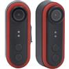 Goshyda Telecamera per Bici con Fanale Posteriore, Telecamera Posteriore per Bici Grandangolare 1080P HD 150° con 6 modalità di Illuminazione Regolabili, Supporta L'interconnessione del