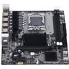 Cuifati Scheda Madre Desktop, Scheda Madre X58 LGA 1366 Gaming, 2 DIMM DDR3, Slot SATA 2.0, Slot per Scheda Grafica PCIE X16, Interfaccia di Rete RJ45