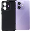 KJYFOANI Cover Compatibile con Oppo A40M CPH2669 (6.67), Nero Morbido Silicone Ultra Sottile TPU Gel Protezione Case, Anti-Graffio Antiurto Bumper Custodia - Semplice