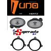 Superauto hi-fi Hertz LINEA UNO K165 K 165 KIT ALTOPARLANTI DUE VIE CASSE AUTO 165 mm + supporti casse MERCEDES Classe A (W168) prima del 2005 Anteriore 165 cm