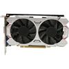 Topiky Scheda Grafica per Giochi GTX 1050Ti, Scheda Video DDR5 da 4 GB a 128 Bit con Doppie Ventole di Raffreddamento, Scheda Grafica a Basso Profilo da 850 MHz a 3800 MHz con