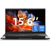AKEDA Notebook 15,6'' N5095 Quad Core, 16GB RAM 1TB SSD, Schermo FHD IPS, Tastiera Retroilluminata, Lettore di Impronte, WiFi 5, PC Portatile Leggero per Studio, Lavoro e Casa (Tastiera UK+pellicola IT)
