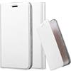 Cadorabo Custodia Libro per Honor 8 PRO in CLASSY ARGENTO - con Vani di Carte, Funzione Stand e Chiusura Magnetica - Portafoglio Cover Case Wallet Book Etui Protezione