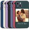 Sunrive Personalizzate Cover compatibile con Samsung GalaxyA06 A07 A13 A14 A15 A16 A17 A37 A52s A53 A56 A57 A33 A36 S21 S23 S24 S25Edge S26 Plus Ultra FE,con Foto Testi Frase Logo Disegni e Grafiche
