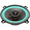 Akozon Altoparlanti per Auto, Altoparlante Coassiale a 2 Vie da 5 Pollici per Tutti i Sistemi Audio per Auto, Gamma Media da 100 W, Alta sensibilità, Akozon30i9bxkmsa