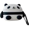 GULVQYF Custodia protettiva per cuffie in silicone Kawaii per Airpod 4a generazione con gancio (B)