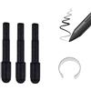 Generic Punte per HP Active Pen G1/G2/G3/T4Z24AA/6SG43UT/6SG43AA/4KL69AA per EliteBook X360 1030 G2 G3 G4 G5 G6 G7 1040, Elite X2 1012 1013, Zhan X13 L04729-002 (3 Pezzi)