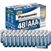 Panasonic Energy Corporation LR03XE/48PC Platinum Power - Batteria alcalina AAA a lunga durata