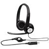 Logitech ClearChat Comfort USB Stereofonico Nero cuffia e auricolare
