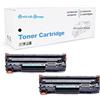 Generico 2 Toner Compatibili con Canon CRG-737 2400K - Marca - 【Outlet della Stampa 】Compatibili con Canon I-Sensys LBP151dw, MF211, 212, 216, 220, 226, 227, 229, 230, 231, 232, 236, 237, 240, 244, 247, 249