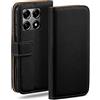moex Custodia a libro per Xiaomi 14T Pro, con scomparto per carte di credito, pieghevole a 360 gradi, in pelle PU, colore nero