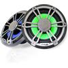 PIMAR marine equipment PIMAR Coppia di casse marine 150W LED barca gommone nautica accessori (4 CASSE)