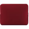 HotYou Custodia-borsa per laptop in neoprene con cerniera，38.5×27.5×1.5cm，Compatible with MacBook Pro 16/XPS 17/Legion 5 15.6-17 inch Laptops，VinoRosso