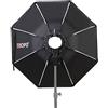 Generic Triopo Octagon Softbox - Diffusore di luce con staffa a S compatibile con Godox V1 AD200 Profoto A1 F1-250 F1-200 Flash Lighting