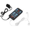 Cerlingwee Dispositivo Portatile Mini Cambia Voce per Cellulare e Computer con 8 Effetti Sonori Diversi Supporta più Lingue per Abbellire la Tua Voce
