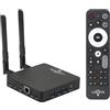 Ugoos AM9 PRO TV Box Android 14.0 Amlogic S905X5-J 4 GB di RAM 64 GB di ROM 2.4G/5G Dual WiFi Ethernet 1000M USB 3.0 BT5.3 Supporto HEVC H.265 AV1 VP9 4K HDR Box