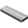 Whychstore M.2 SSD Enclosure USB-3.2 Type-C 10Gbps, custodia in lega di alluminio senza attrezzi con supporto NVMe/NGFF, alloggiamento portatile ad alta velocità per laptop/desktop/tablet (NGFF rosso)
