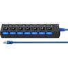 coverzone Ports USB3.0 HUB Charger ciabatta a 7 porte USB 3.0