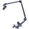 KASFDBMO Supporto per Tablet in Alluminio per Tavolo e Letto con Braccio Regolabile, Morsetto di Montaggio con Rotazione a 360 Gradi