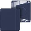 WUUAIR Custodia magnetica staccabile per Kobo Libra Colour/Libra 2, retro in acrilico e pelle vegana, accensione e spegnimento automatico, design 2 in 1 con supporto integrato, per eReader Kobo da 7