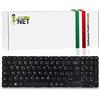new net - Keyboards - Tastiera Italiana Compatibile con Notebook Toshiba Satellite L50-B-1JC L50D-B L50-B-2EV L50D-C P50D-C S50T-B L55T-B L55D-B [ Senza Frame - Non retroilluminata ]