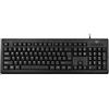 Ewent EW3190 Tastiera USB QWERTY US International Nero