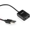 JOBY Adattatore Wavo USB, Adattatore USB per Microfono Wavo, Compatibile con PC, Laptop, Mac, Kit Portatile Video Conferenza, Compatibilità Univerale, per Registrazioni Audio Perfette