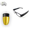 Pinganillosocultos Pinganelli nascosti Pinganillo Esami Occhiali Bluetooth - Auricolare spia invisibile senza fili copia esame. (MicroMini)