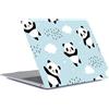FFBOFFC Custodia Compatibile con MacBook Pro 13 Pollici 2015 2014 2013 2012 Rilascio A1502 A1425 con Retina Display, Protettiva Plastica Custodia Rigida Copertura Cover, Blu, Panda