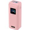 FTRONGRT Cover Compatibile con Anker Prime Powerbank 26250mAh 300W A110A Banca di Potere, a Prova di Polvere, Anticaduta, Silicone Custodia Protettiva. Rosa
