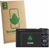ScreenLeaf 2 Pezzi Pellicola protettiva per Canon PowerShot SX740 HS/Lite [Proteggi Schermo Sostenibili, Clear, Antigraffio]
