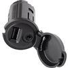 MKVAXR Adattatore interfaccia USB AUX per auto, per Peugeot, per Citroen, Presa USB ausiliaria, 96647952XT 96671143XT