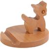 Generic Supporto per telefono in legno | Supporto per telefono per cani | Supporto per telefono cellulare | Supporto per tablet | Supporto da scrivania | Supporto per telefono cellulare decorazione da