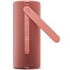 LOEWE WE. by Loewe. We Hear 2 Coral Red, Outdoor/Indoor Bluetooth Speaker, 60 W, resistente all'acqua, Bluetooth, ricaricabile, lunga durata, IPX6