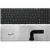 CLICK HELP Tastiera Notebook Compatibile con ASUS G73 K52 K60 K70 K72 N61 N71 G51 (Nera) Compatibile