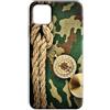Mixroom - Cover Custodia Back case In TPU Silicone Morbido Per Motorola Moto G32 Fantasia Bussola E Sfonfo Mimetico M728