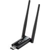 Generico Dwdzey Estensore del segnale WiFi USB, amplificatore Wi-Fi 2 antenne 300M, ripetitore WiFi, amplificatore Internet wireless