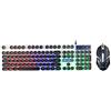 Molinter Tastiera per gaming, con retroilluminazione a LED, ergonomica, con cavo USB, compatibile con PS4 Xbox (nero)