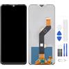 Generico Schermo LCD per Infinix Hot 11 Play LCD Display Digitizer Vetro Touch Schermo Ricambio Assembly (Nero)
