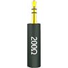 Generic per JCALLY Spina conduttrice per cuffie con impedenza Jack da 3,5 mm Resistenza riduzione filtro rumore spina 75 150 200 400 600 ohm Adattatore per la cancellazione del rumore (200 ohm)