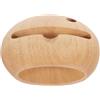 HONMEET Supporto da Tavolo per Smartphone Amplificatore Suono in Legno Naturale, Compatibile la Maggior Parte dei Cellulari, Supporto Verticale Antiscivolo per Musica, Lettura