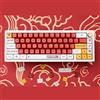 Ducky DucKey Copritasti Evangelion, PBT Dye-Sub MA Profilo Anime Giapponese Eva Keycap per Tastiera da Gioco Meccanica Personalizzata (Color : 02)