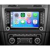 Surakey 2+32G Android 13 Autoradio per VW SCIROCCO 2008-2017 con Carplay Android Auto, 7 pollici Touchscreen Lettore Ricevitore Multimediale Digitale con Bluetooth WiFi FM navigazione GPS
