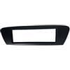 Electric House Mascherina telaio autoradio Adattatore stereo iso 1 din compatibile per Renault Scenic dal 2009 Antracite