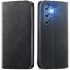 MOJIA Cover per Doogee Note 56X / Note 56X Pro, Custodia Folio Portafoglio in Pelle PU [chiusura magnetica], Case a Libro con Guscio Interno in TPU, Supporto per Carte.. Nero