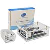 youyeetoo Banana Pi BPI-M5 Amlogic S905X3 Single Board Computer with 4GB RAM and 16G eMMC for AIOT Support Android Debian Raspberry Pi Replacement (with case)