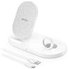 Anker PowerWave Sense - Stazione di ricarica wireless 2 in 1 con supporto di ricarica per orologio per Apple Watch SE/6/5/4/3/2/1, iPhone 12/12 Pro/12 Pro Max/SE (cavo di ricarica e adattatore CA no
