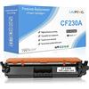 LAIPENG Cartuccia di toner compatibile 30A CF230A Nero Capacità Standard 1600 pagine Per HP LaserJet Pro M203d M203dn M203dw, MFP M227fdn M227fdw M227sdn M227d Stampanti (Nero x 1