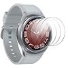 GIOPUEY Pellicola Protettiva per Samsung Watch 6 Classic 43mm, [4 Pezzi] Vetro temperato Schermo Protezione Pellicola [Copertura Completa] [Anti-graffio] - Trasparente